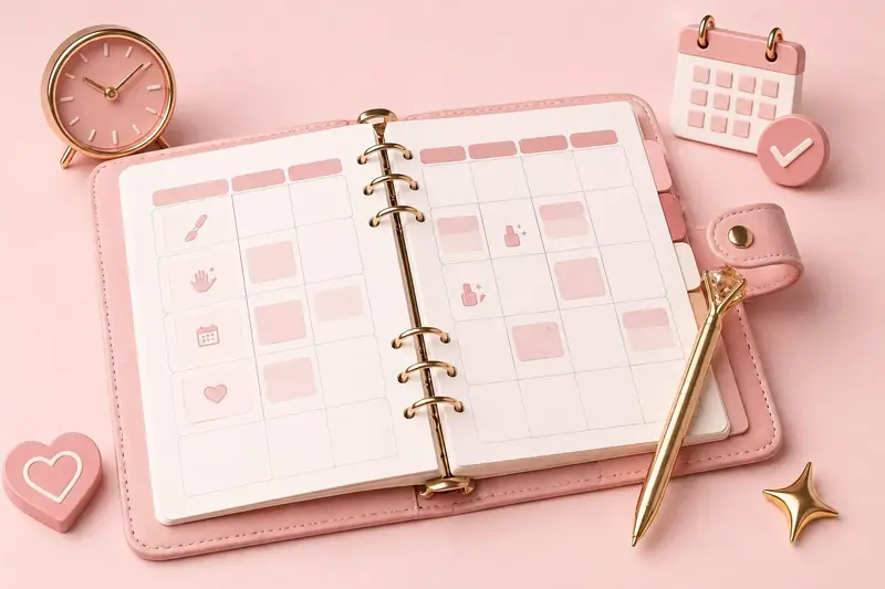 Modelo de organização de agenda